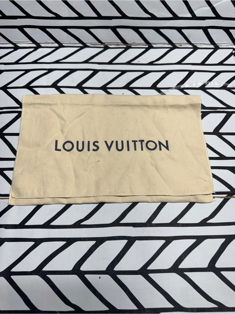 Louis Vuitton Flip Fold Dust Bag